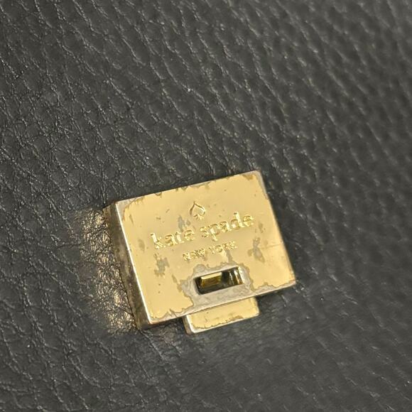 Kate Spade Atwood Place Greer Crossbody Bag Black Pebbled Leather WKRU5319 - Picture 12 of 16